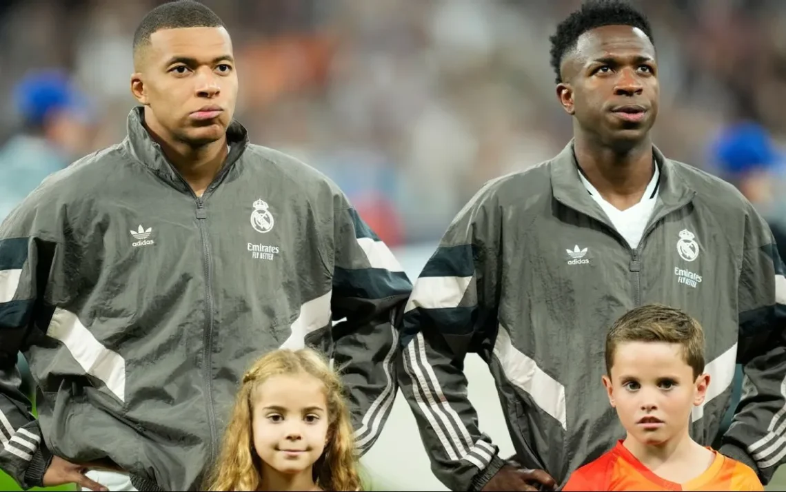 Kylian-Mbappé, Vinicius-Jr;