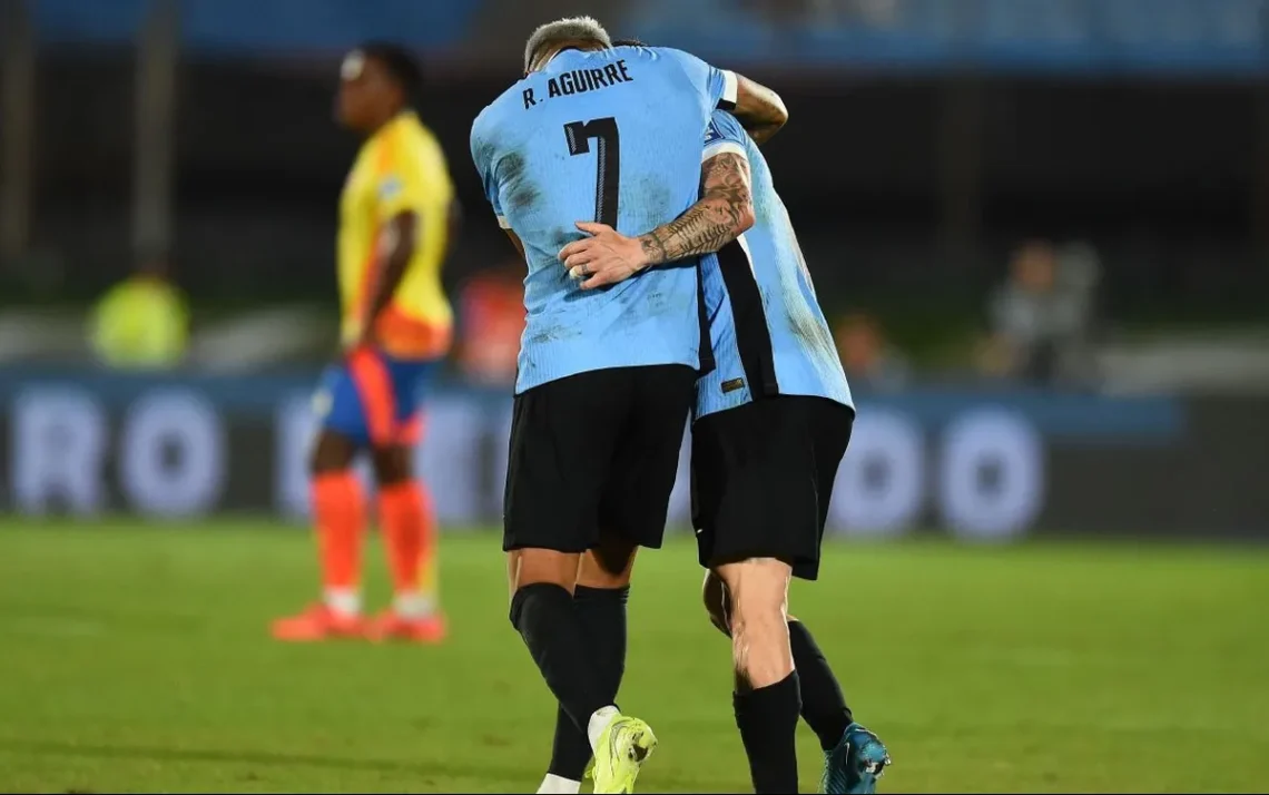 Em fim de jogo alucinante, Uruguai vence Colômbia, afasta crise e assume a vice-liderança das eliminatórias - Foto: @ ESPN - Todos os direitos: @ ESPN