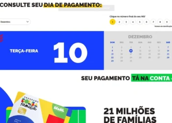 Calendário do Bolsa Família de dezembro de 2024 é antecipado — Foto: Reprodução / MDS - Todos os direitos: @ Valor Invest Globo