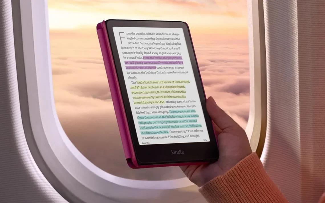 e-reader, leitor de livros;